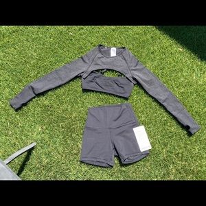 Gymshark Vital Seamless Shrug black US Small